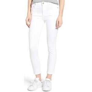 Citizens of Humanity rocket crop skinny jeans white size 30